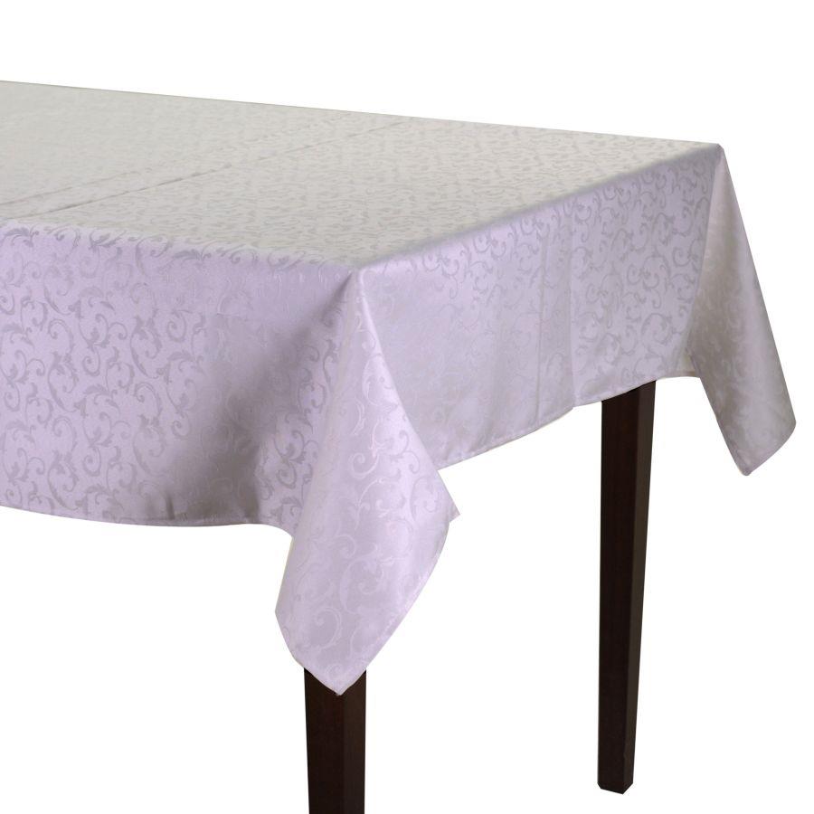 Tovaglia Jacquard Finlandia Bianco 150x230 cm