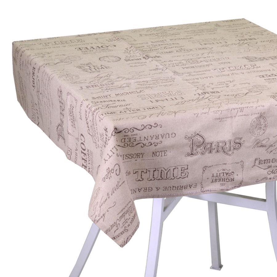 Tovaglia scritte rettangolare 140x320 cm