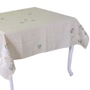 Tovaglia in tessuto stile 10 beige 140x320 cm