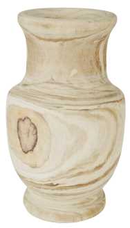 Vaso Anfora in Legno Grande Ø cm. 27 x h 48