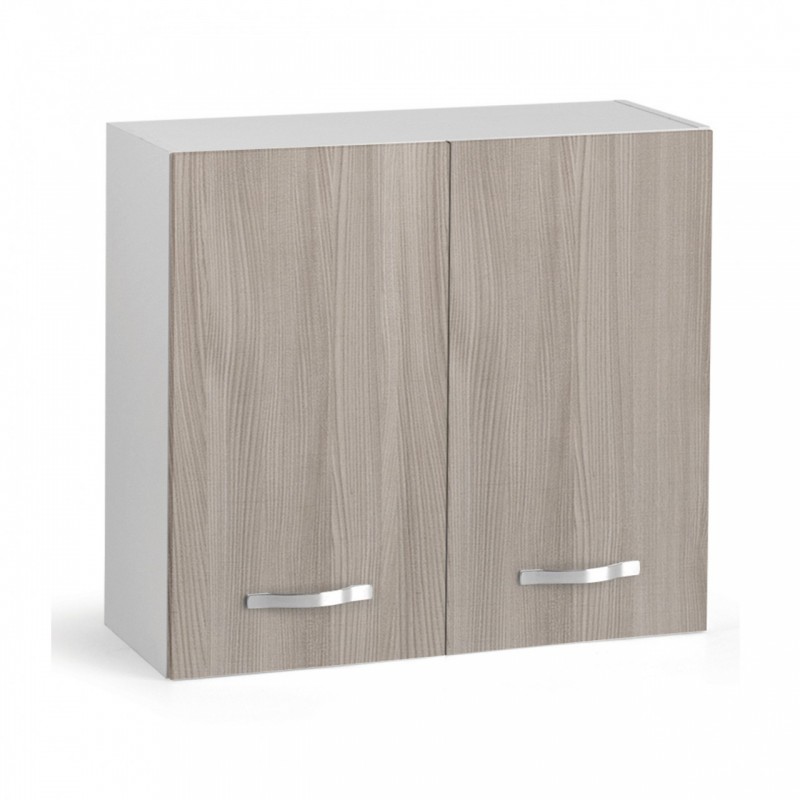 Mobile Pensile scolapiatti componibile per cucina olmo Cm 80x32xH 72 con 2 ante