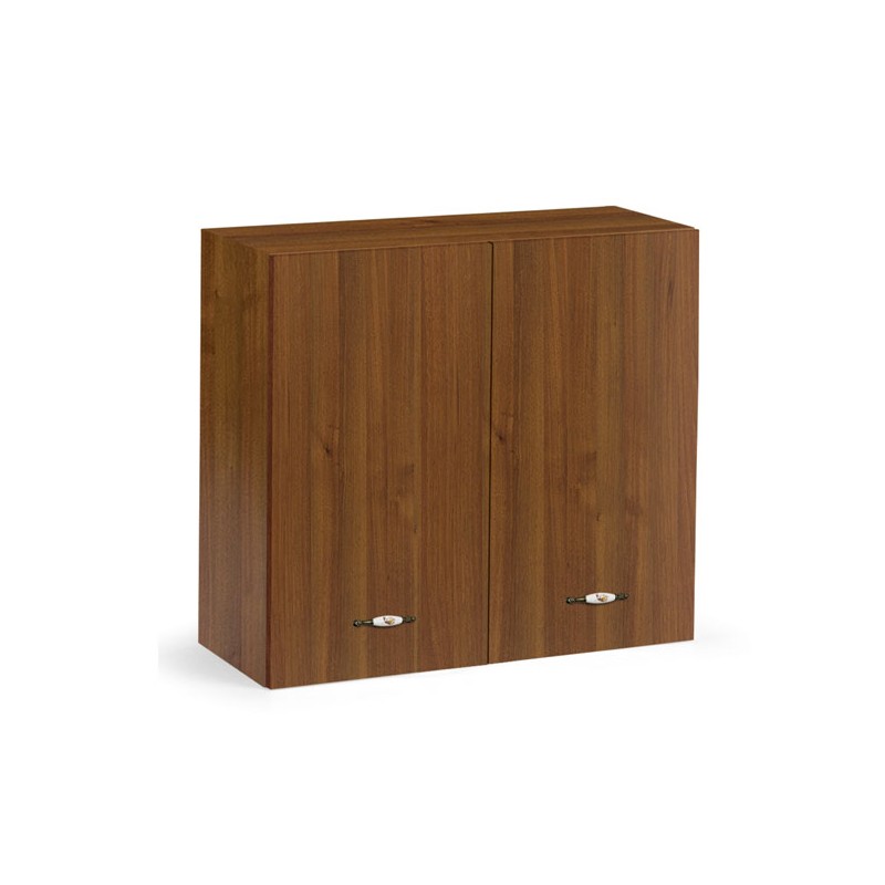 Pensile componibile scolapiatti per cucina noce Cm 80 Cm 80x32xH 72