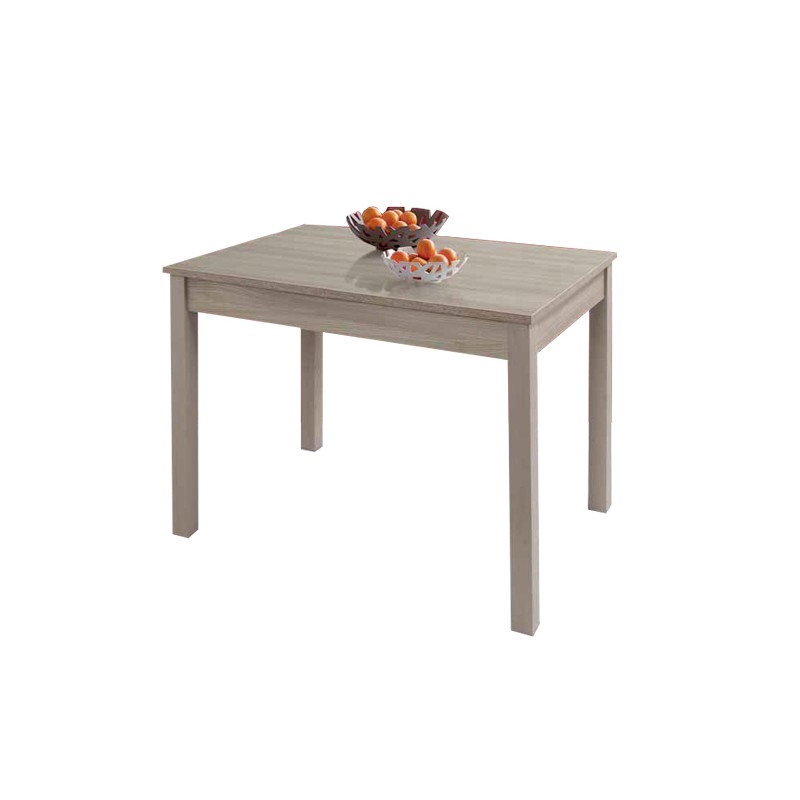 Tavolo da pranzo allungabile olmo in legno nobilitato cm 60x90/120