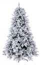 Albero Innevato con 1383 Rami Decorati - H180