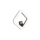 Applique LED 20W 3000K Quasar Grafite - Lampada da Parete in Alluminio Pressofuso