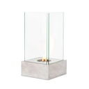 Biocamino design da terra grigio cromo cm 25 x 25 x h 65