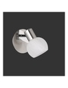 Faretto da Soffitto Antibes Nichel e Vetro Bianco Trio Lighting