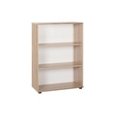 Libreria da ufficio a 3 ripiani colore sonoma 72x34xh.109