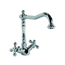Rubinetto Miscelatore per Cucina Finitura Cromo H.23,5xP.26,5 cm