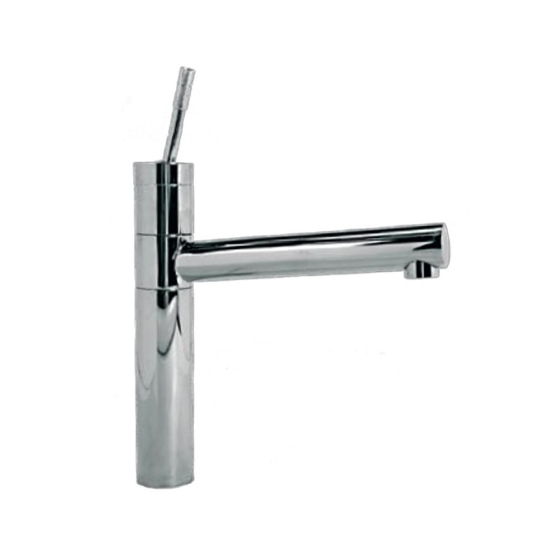 Rubinetto miscelatore per lavabo cucina cromo h.30,5x20 cm