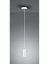 Lampada a Sospensione Moderna Cilindro Bianco