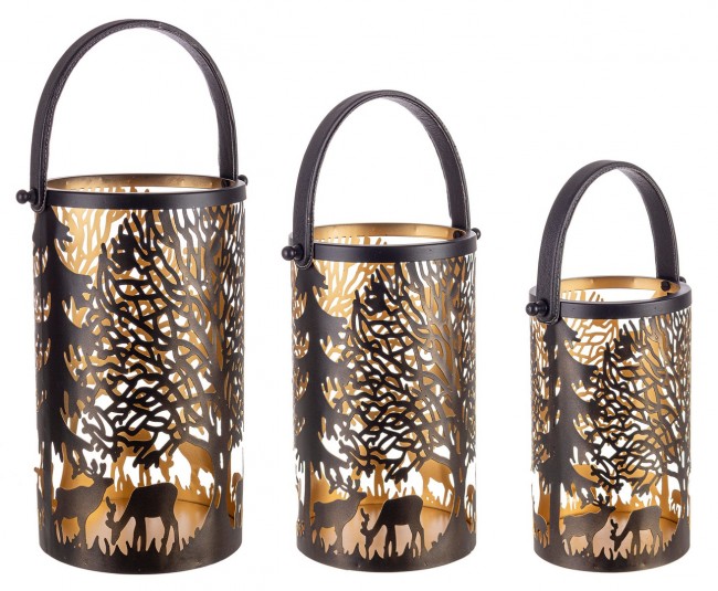 1x Set3 Lanterna Daya Cil Renna Nero - Samnite