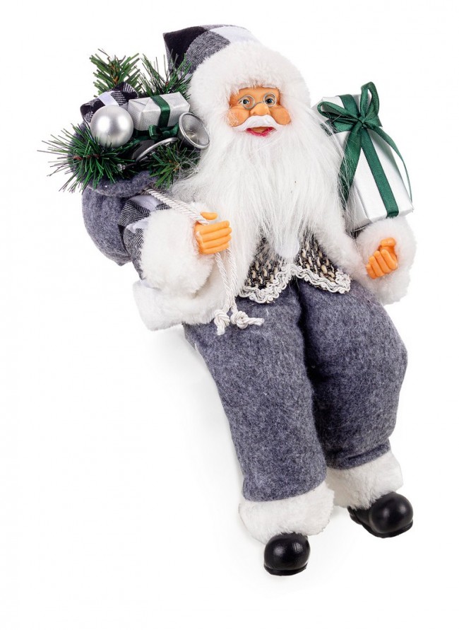 6x Babbo Elton Seduto Grigio - Samnite