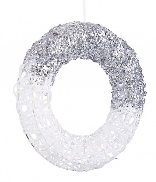 6x Corona Glittery Bia-Arg D30 - Samnite