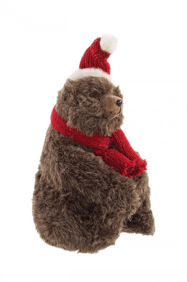 6x Orso Bruno Seduto S - Samnite