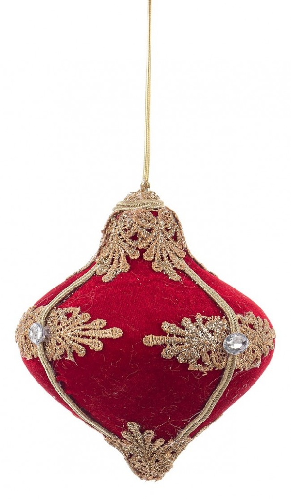 6x Pendaglio Colyn Trottola Rosso - Samnite