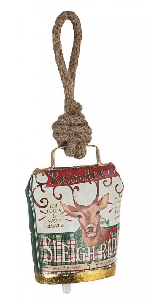 6x Pendaglio Kendal Campanella Renna - Samnite