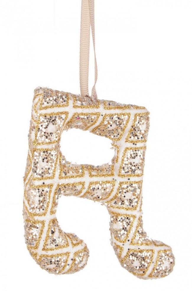 6x Pendaglio Rombi Nota Oro - Samnite