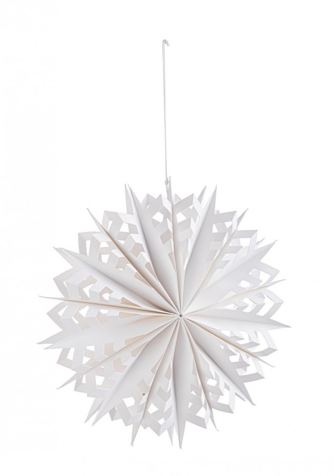 6x Pendaglio Vik Fiocco 003 Carta Bia D30 - Samnite