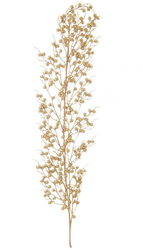 6x Ramo Sheryl Bacche Oro H104Cm - Samnite