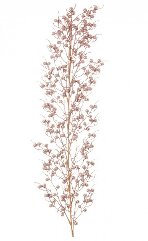 6x Ramo Sheryl Bacche Oro Rosa H104Cm - Samnite