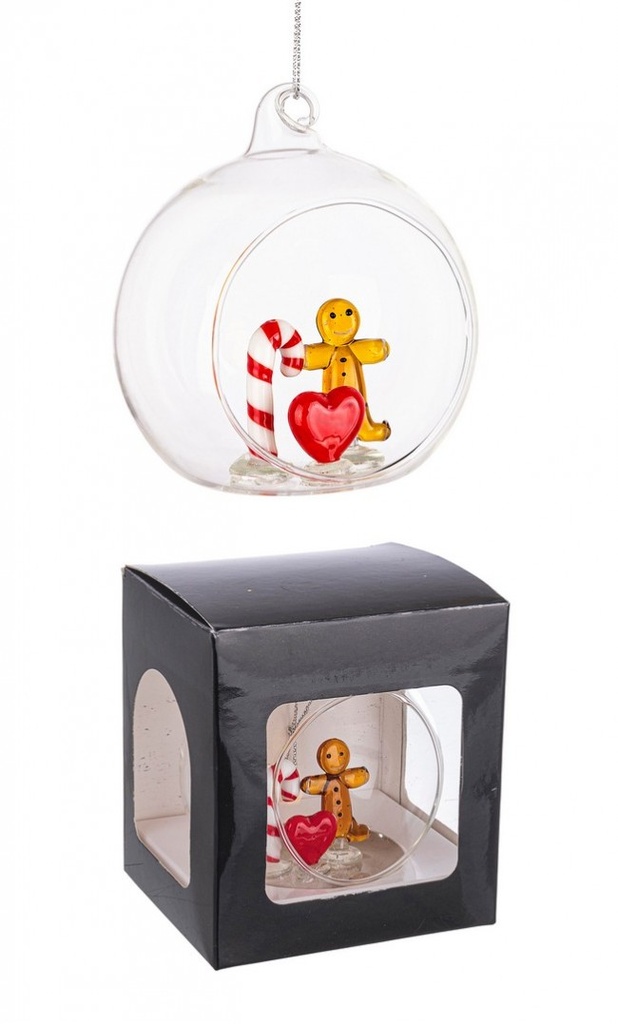 6x Sfera Aperta Vt Yule Candy C - Samnite