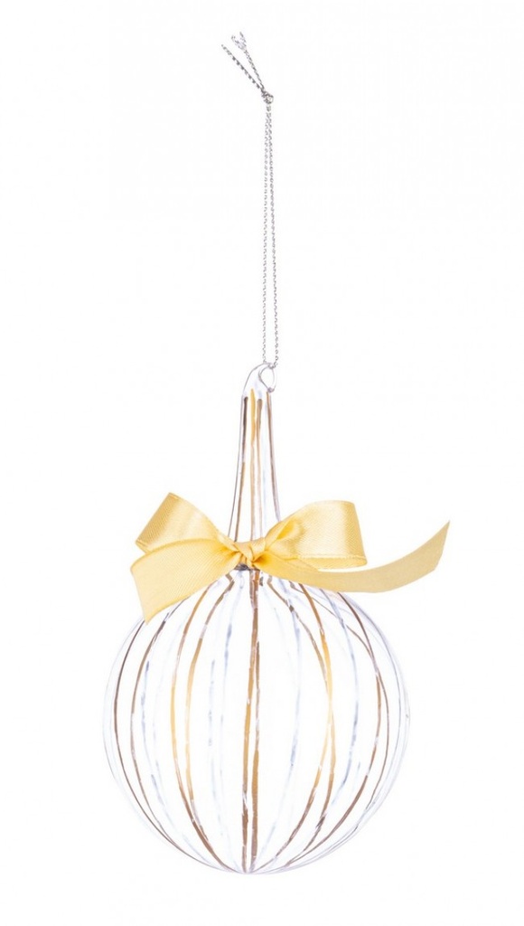6x Sfera Vt Stripe Trasp Oro - Samnite