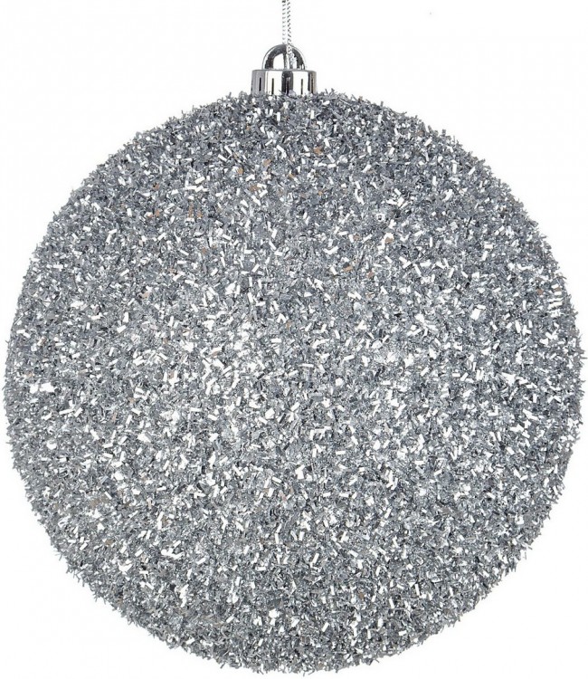 9x Sfera Angelica Argento D200 - Samnite