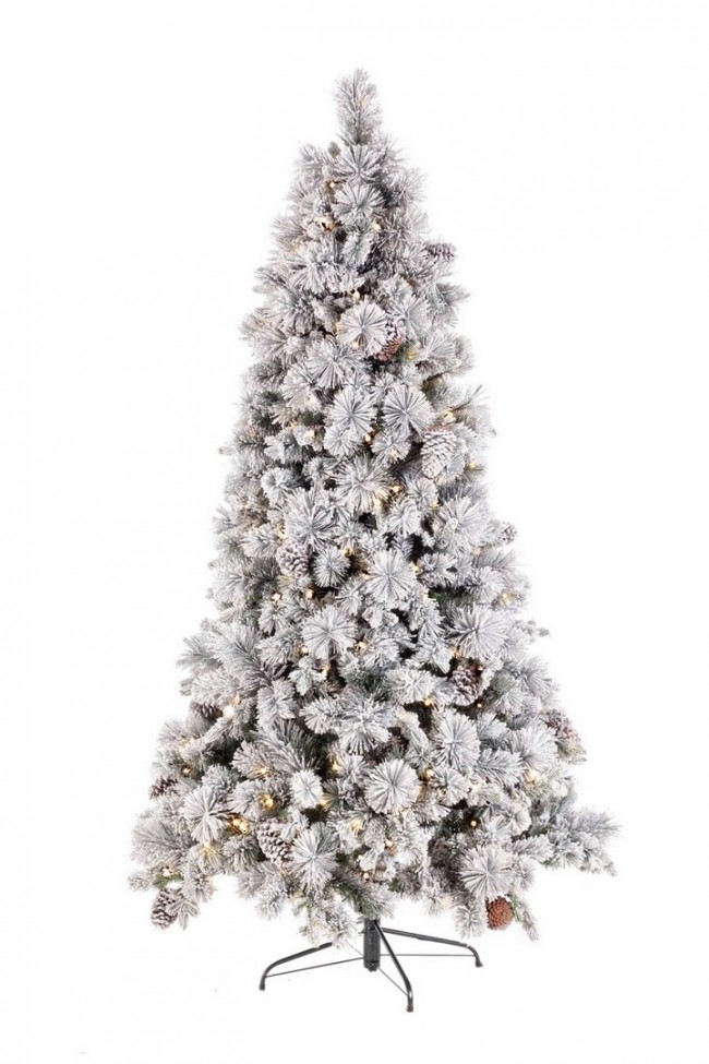 Albero Garlenda Glitter H180-1158R 210L - Samnite