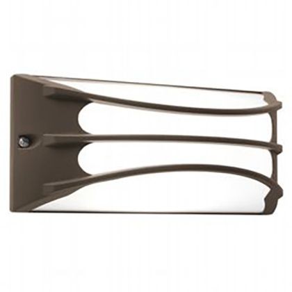 Applique 10W Led 4000K  linea bra  caffe' - Samnite