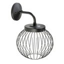 Applique 20W Led 4000K  linea cage  nero - Samnite