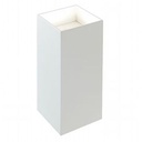 Applique 6W+6W Led 3000K  linea tower  bianco - Samnite