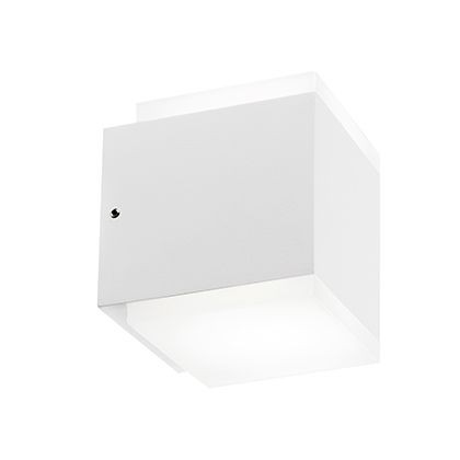 Applique 6W+6W Led 4000K  linea tango  bianco - Samnite