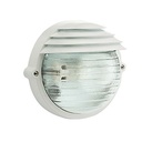 Applique Grande E27  linea palpebra tonda  bianco - Samnite