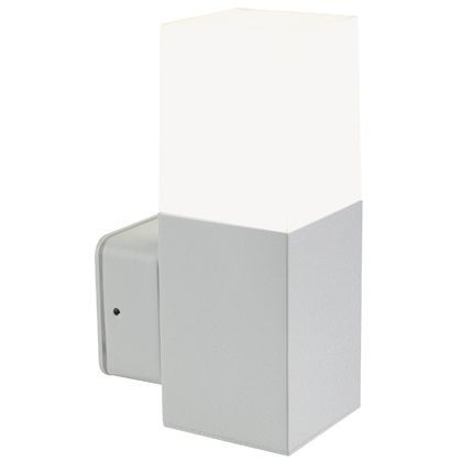 Applique In Alto 7W Led 4000K  linea kube  alluminio - Samnite