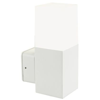Applique In Alto 7W Led 4000K  linea kube  bianco - Samnite
