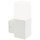 Applique In Alto 7W Led 4000K  linea kube  bianco - Samnite
