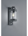 Applique Lanterna Sambesi Antracite Sensore Movimento IP44 Trio Lighting - Samnite