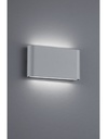 Applique Rettangolare Thames II Led Doppia Emissione IP54 Alluminio L17 cm Trio Lighting - Samnite