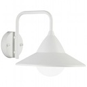 Applique in Alluminio e Metallo con Diffusore Opalino - 20W - 1430 Lumen - 3000°K/4000°K/6500°K - 48 LED SMD 2835 - IP54 bianco - Samnite