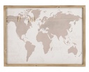 Bacheca C-C Memo Mondo 45X60 - Samnite