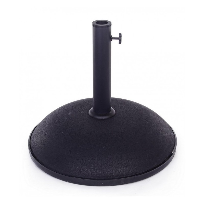 Base ombrellone nera 35 kg - Samnite
