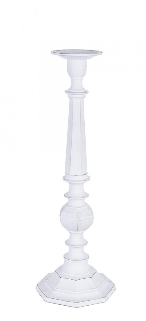 Candelabro Chandana 1 Fuoco Bianco H.53  Cod.0186264 - Samnite