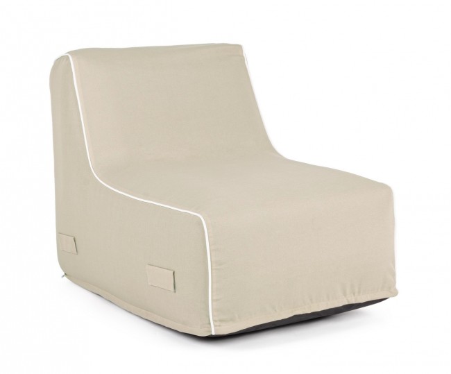 Chaise Longue Rihanna Gonfiabile Beige - Samnite