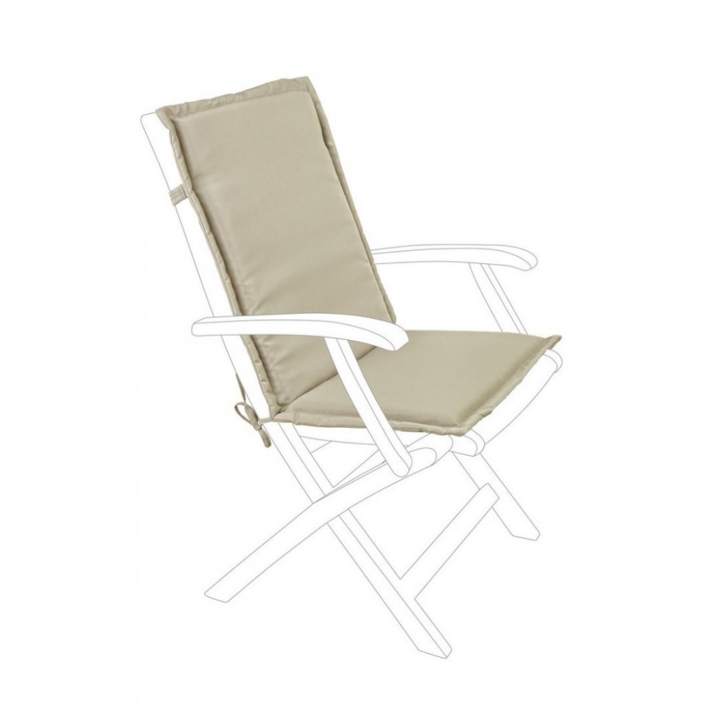 Cuscino Poly sfoderabile avana schienale medio - Samnite