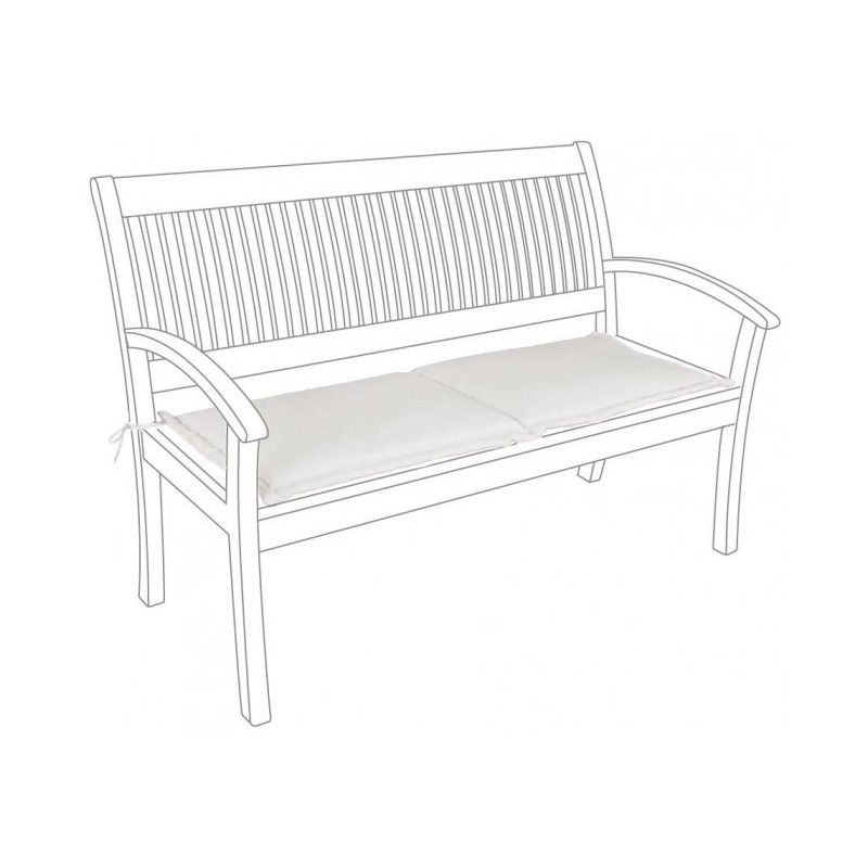 Cuscino Poly180 naturale panca 2 posti - Samnite
