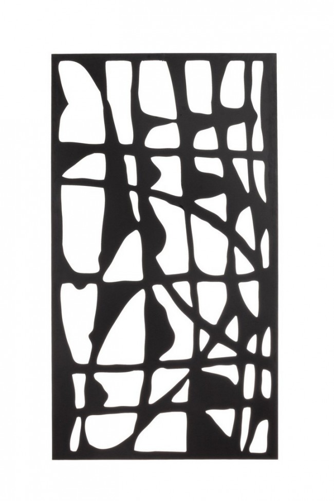 Decorazione Parete Zaira Nero 60X110   - Samnite
