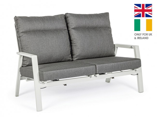 Divano 2P Reclinabile C-C Kledi Lunar-Uk - Samnite