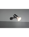 Faretto Da Bagno Spot Orientabile Nero Lorenzo Trio Lighting - Samnite