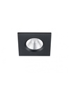 Faretto da Incasso Quadrato Zagros Nero Led 5W IP65 8x8 cm Trio Lighting - Samnite